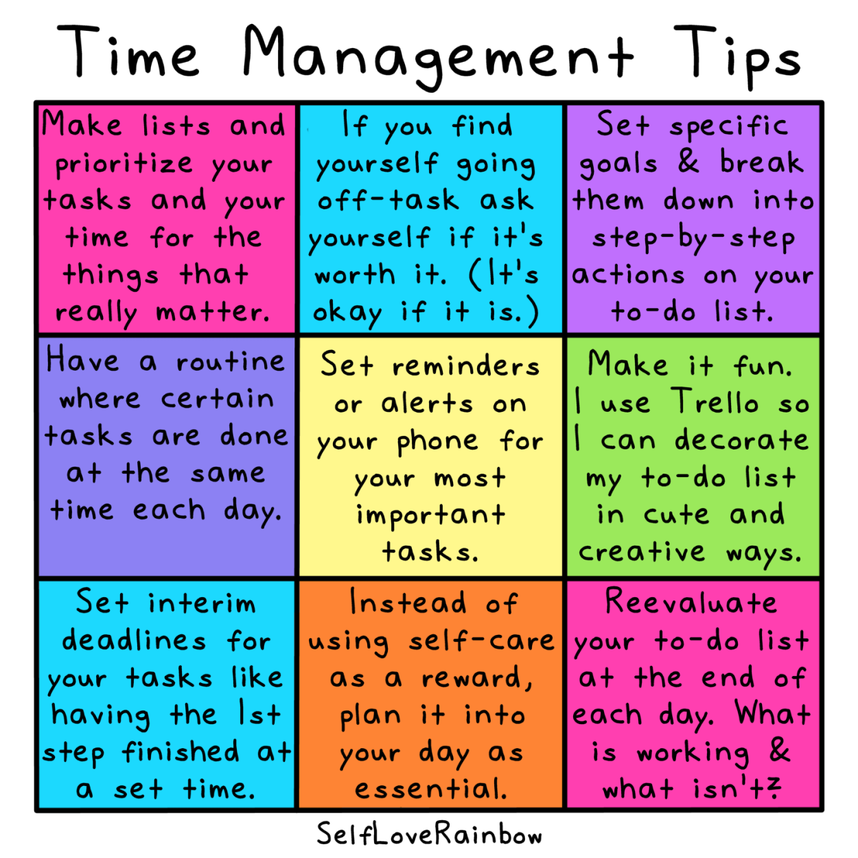 Effective Time Management for Self-Care