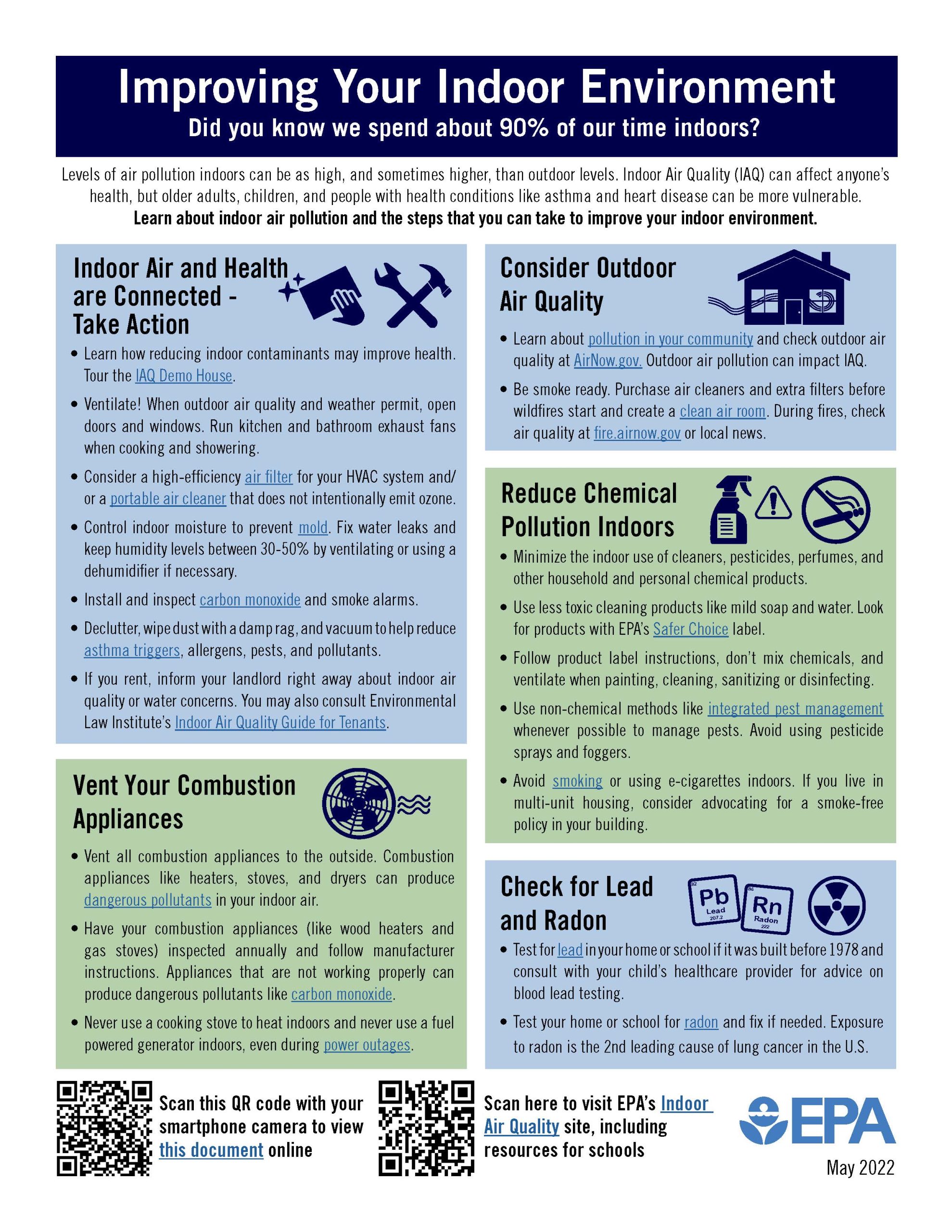 Improving Indoor Air Quality for Health